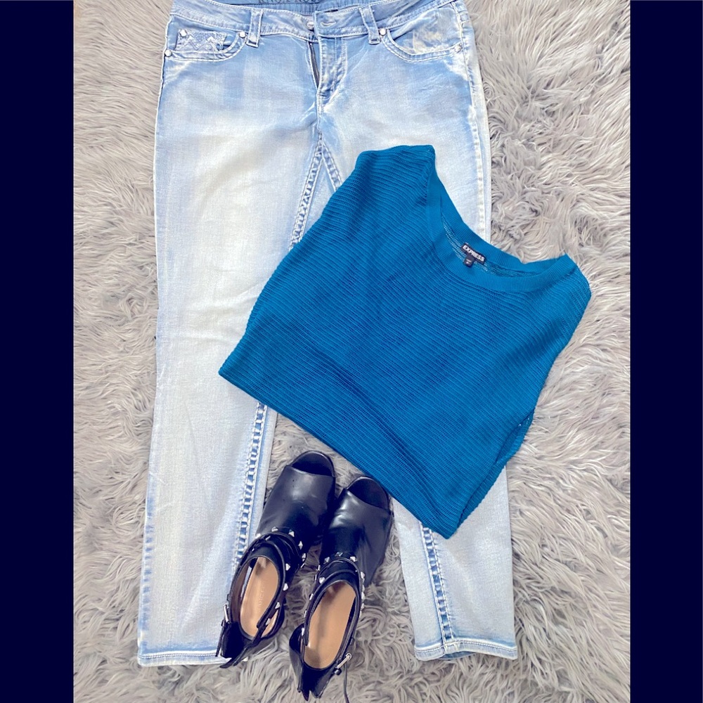 Mid rise jeans